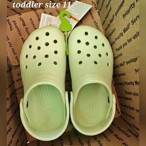 CROCS Kids Light Green